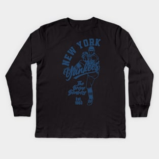 New York Yankees By Semrawud Kids Long Sleeve T-Shirt